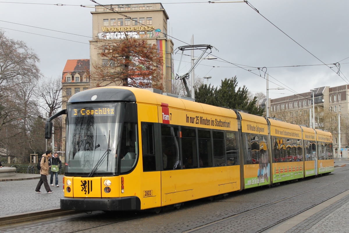 Дрезден, Bombardier NGT D12 DD № 2803