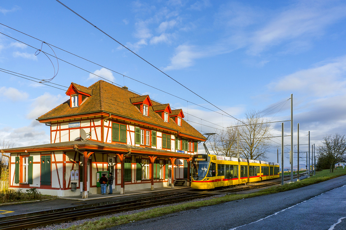 Базель — Международный трамвай-интерурбан Basel — Rodersdorf