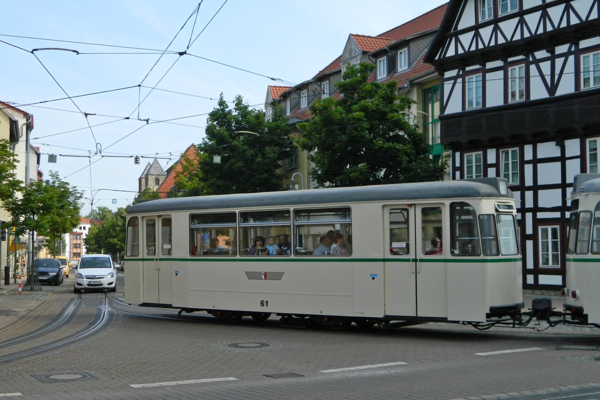 Хальберштадт, Gotha B2-62 № 61; Хальберштадт — Юбилей: 125 лет Хальберштадтскому трамваю (30.06.2012)