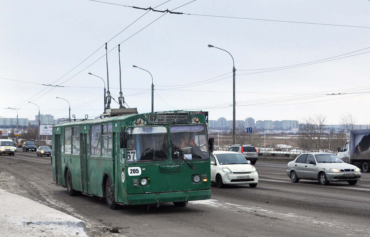 Омск, ЗиУ-682Г [Г00] № 205