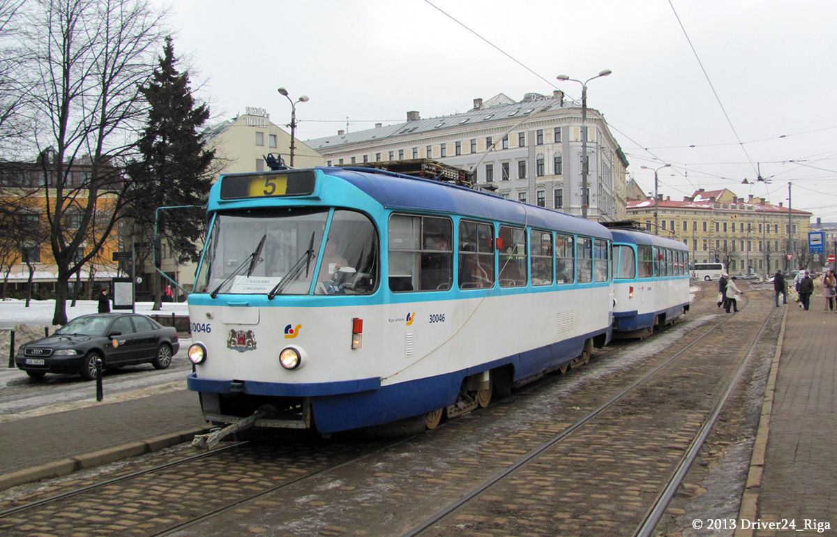 Рига, Tatra T3A № 30046