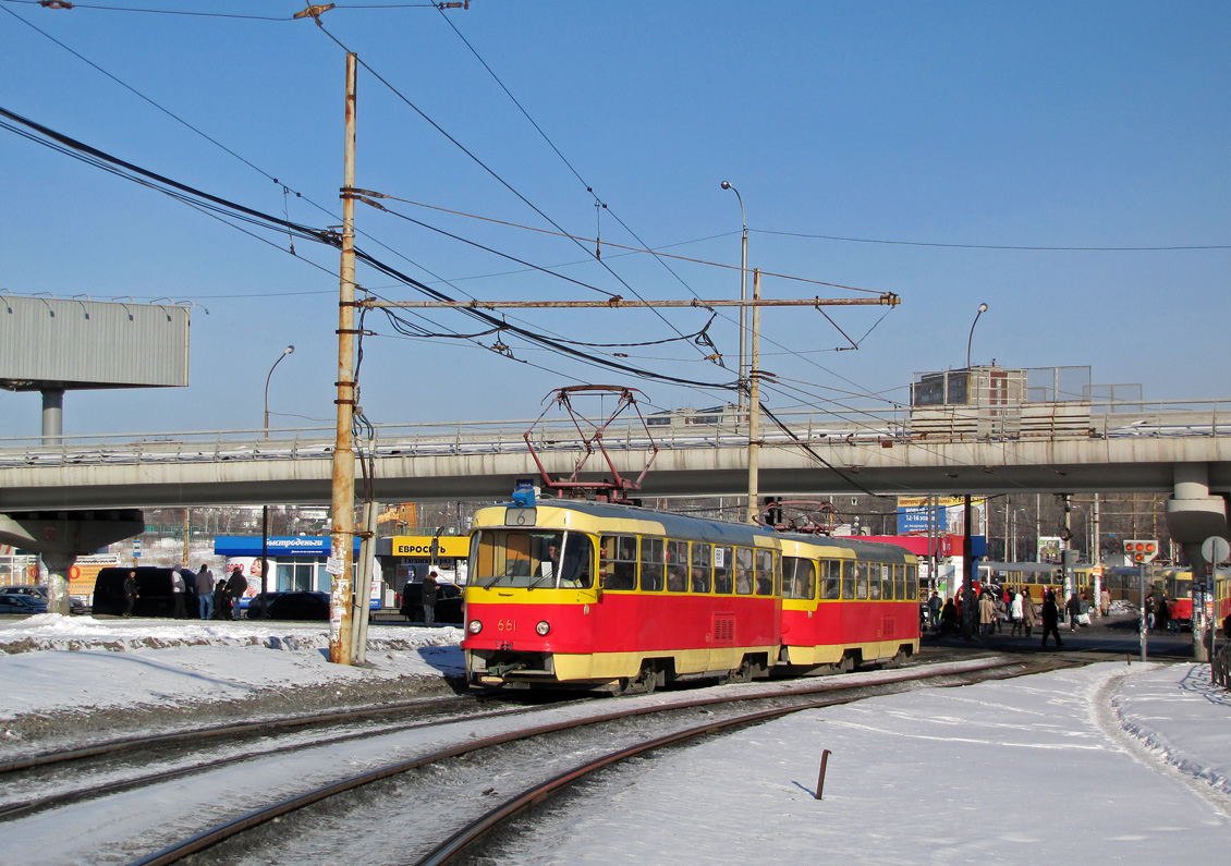 Екатеринбург, Tatra T3SU № 661