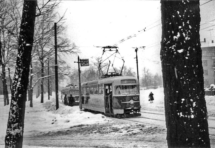 Москва, Tatra T2SU № 467; Москва — Исторические фотографии — Трамвай и Троллейбус (1946-1991)