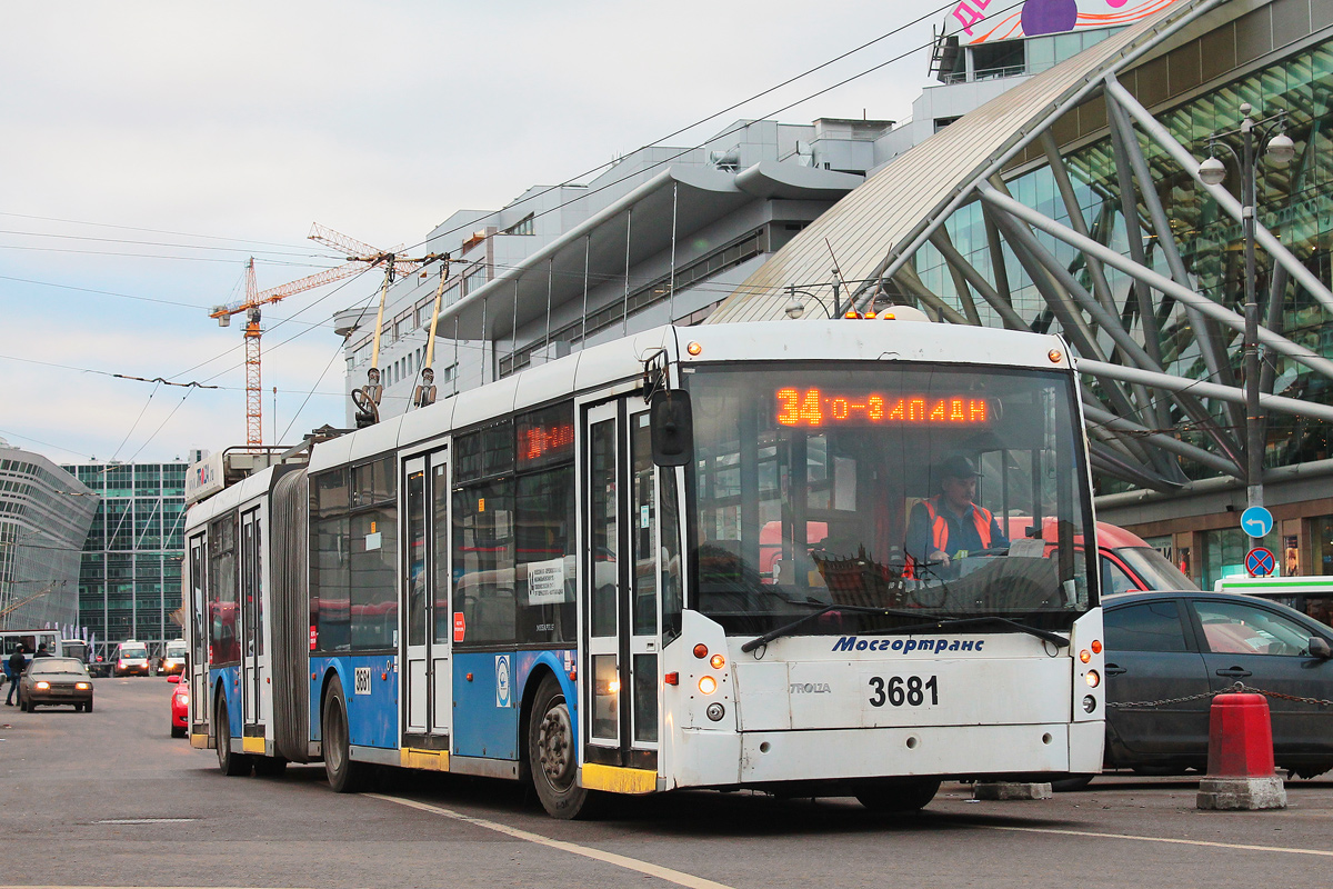 Москва, Тролза-6206.01 «Мегаполис» № 3681