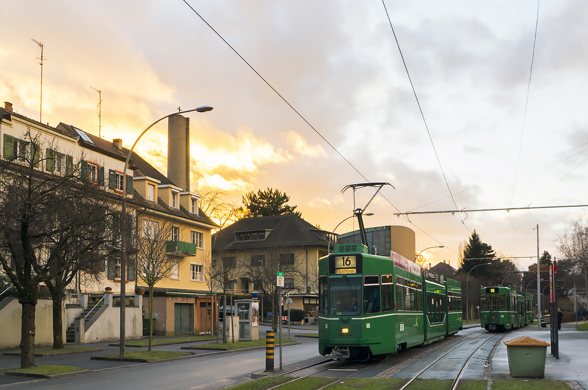 Базель, Schindler/Siemens Be 4/6 S № 685; Базель, Schindler/Siemens Be 4/6 S № 676