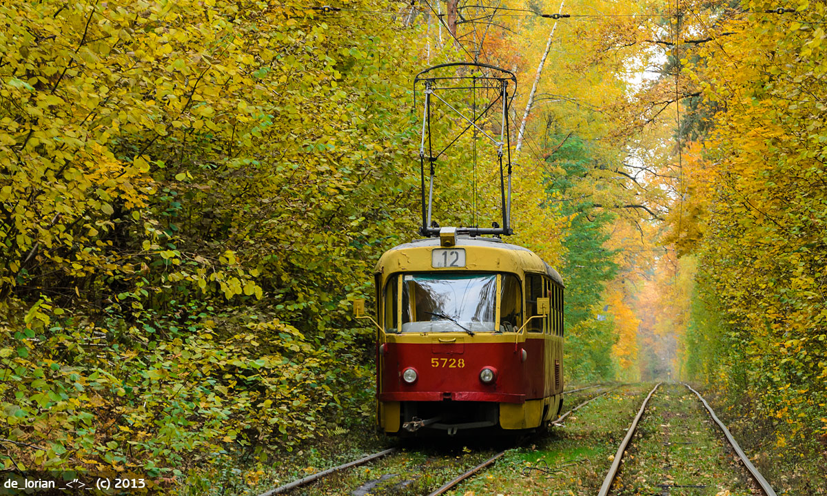 Киев, Tatra T3SU № 5728