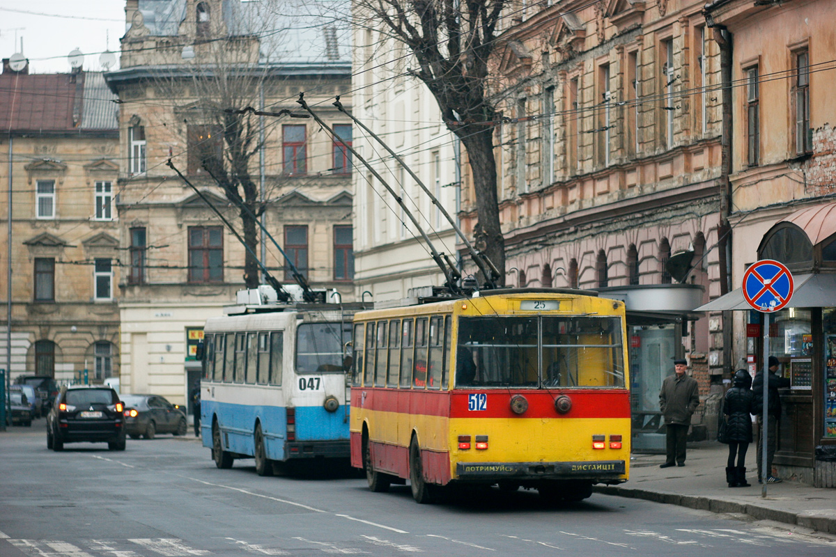 Львов, Škoda 14Tr02/6 № 512