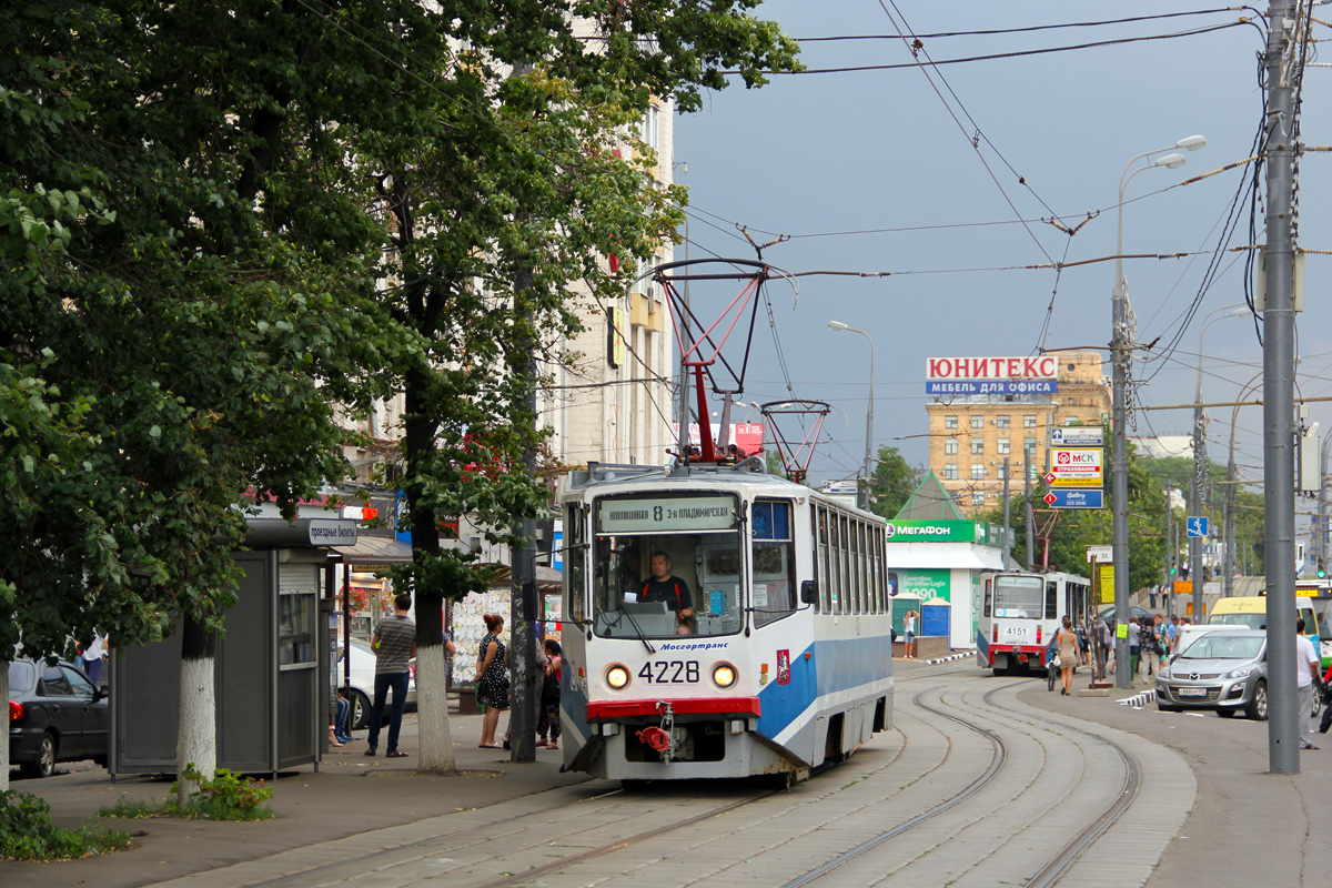 Москва, 71-608КМ № 4228