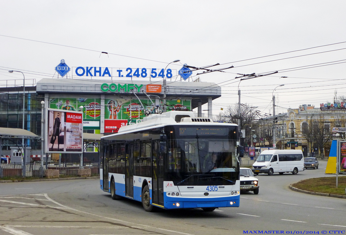 Крымский троллейбус, Богдан Т70110 № 4305