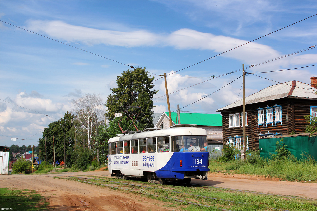 Ижевск, Tatra T3SU № 1194
