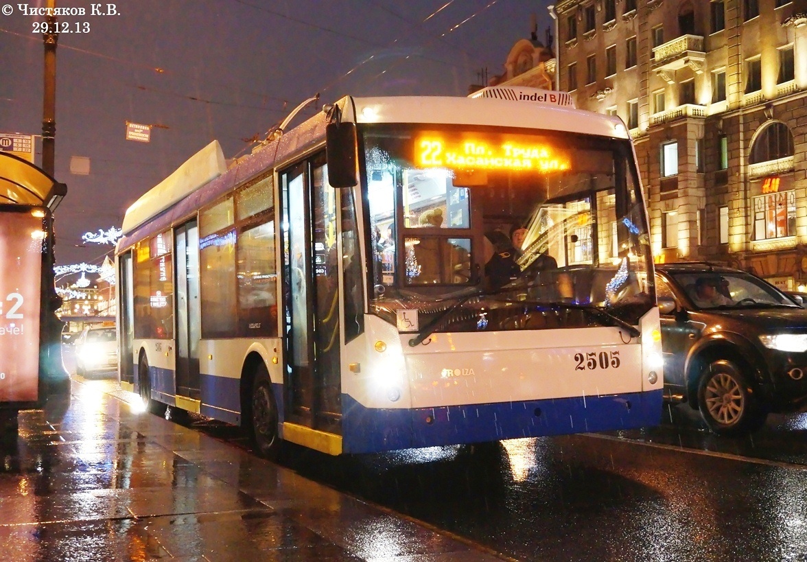 Санкт-Петербург, Тролза-5265.00 «Мегаполис» № 2505