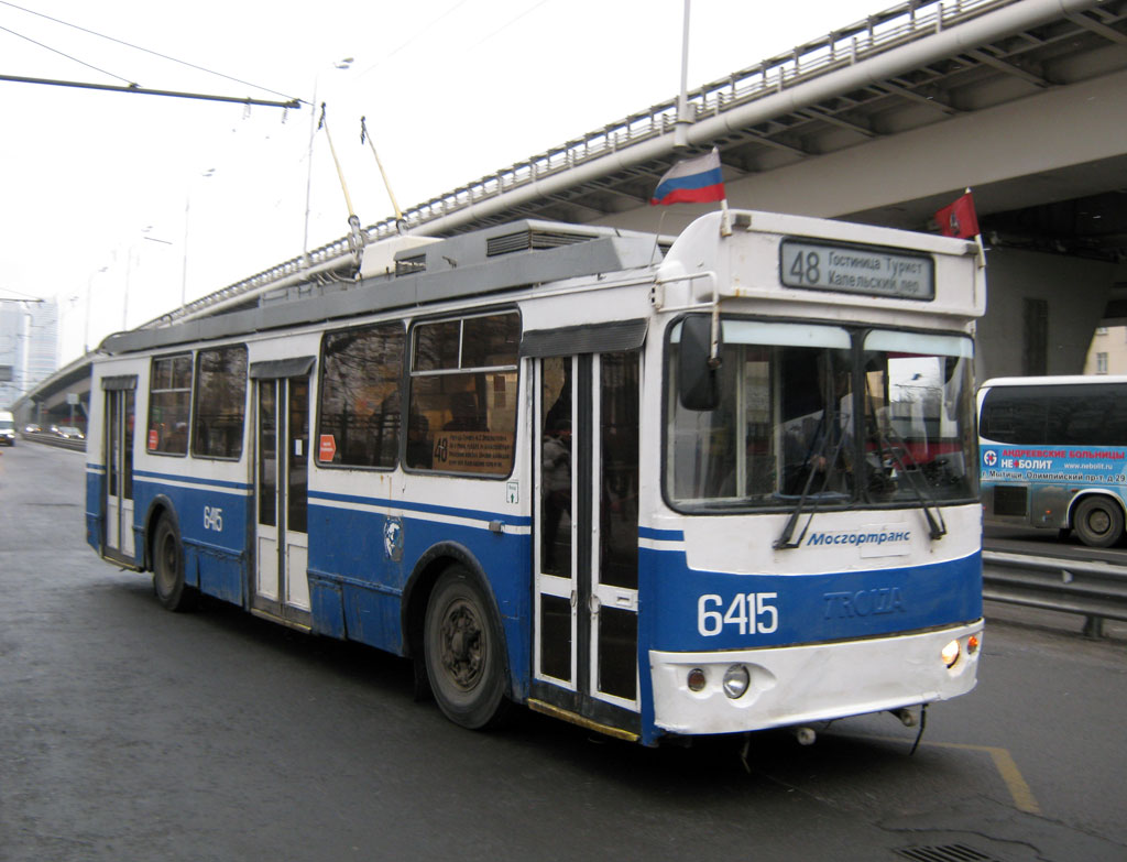 Москва, ЗиУ-682Г-016.02 (с широкой 1-й дверью) № 6415
