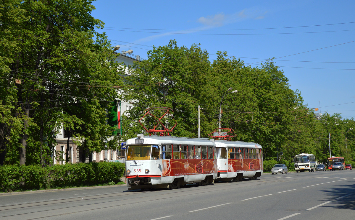 Екатеринбург, Tatra T3SU № 535