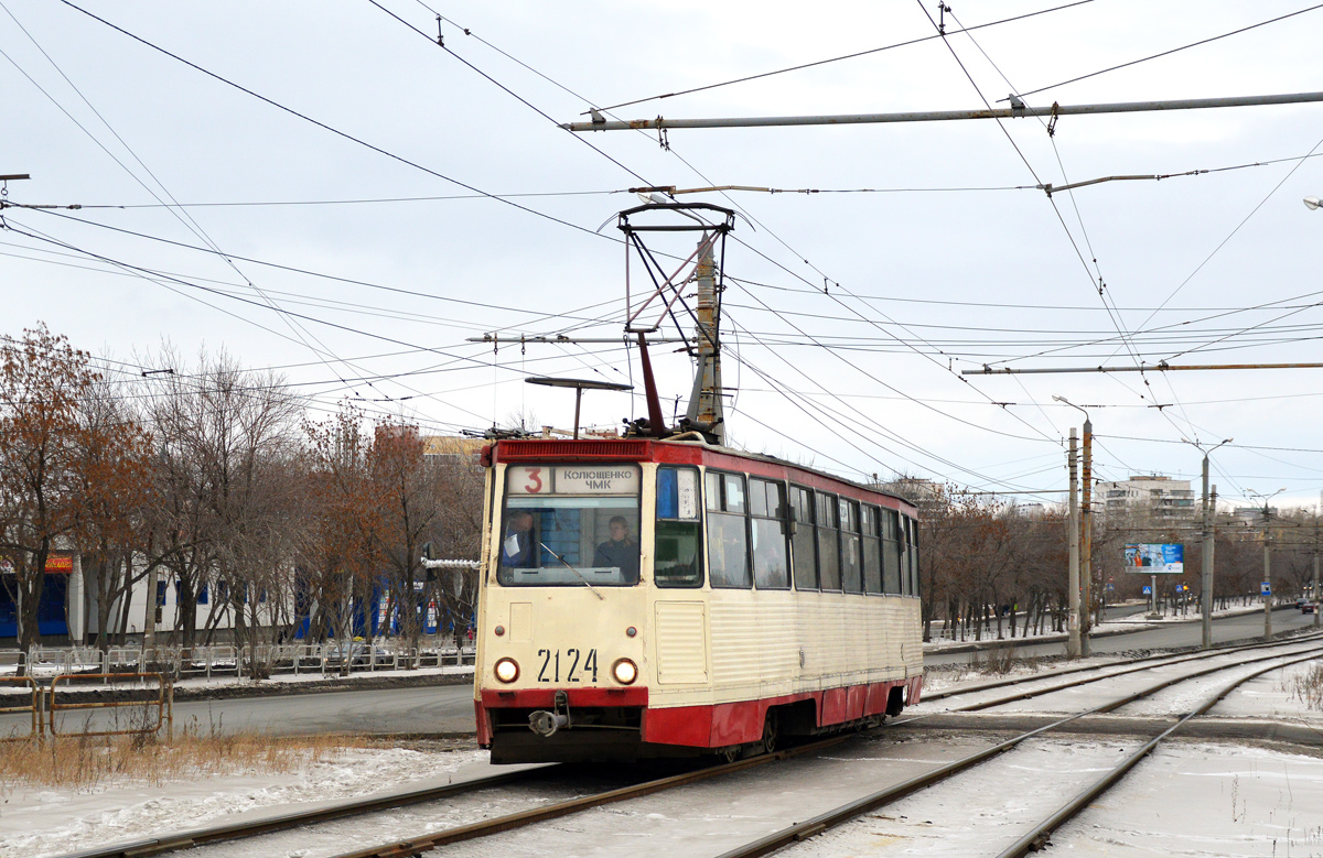 Челябинск, 71-605 (КТМ-5М3) № 2124