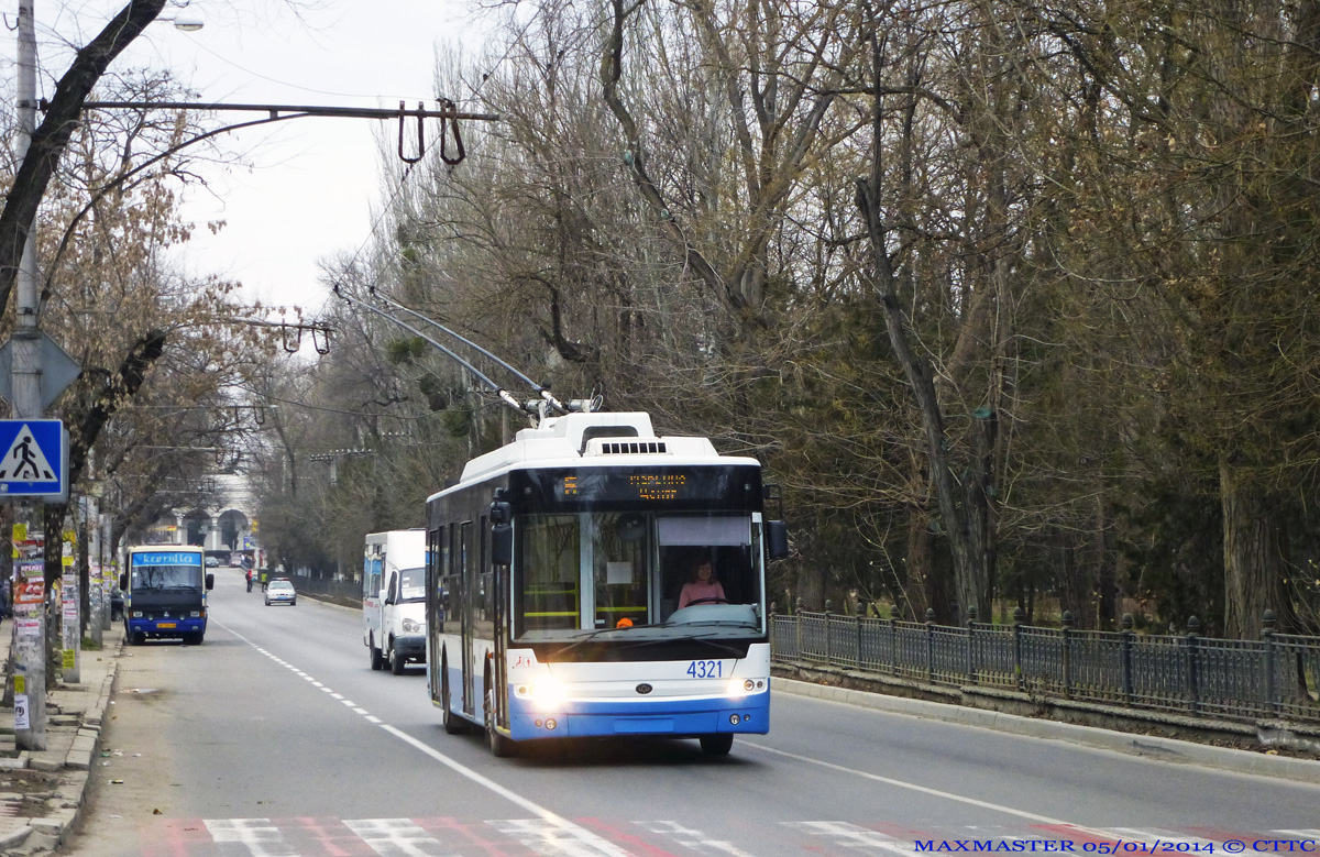 Крымский троллейбус, Богдан Т70110 № 4321