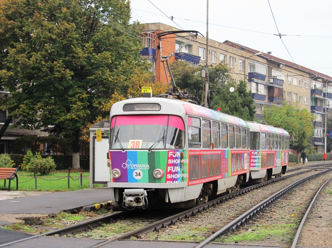 Oradea, Tatra T4D-MI № 34 Oradea, Tatra T4D-MI № 34