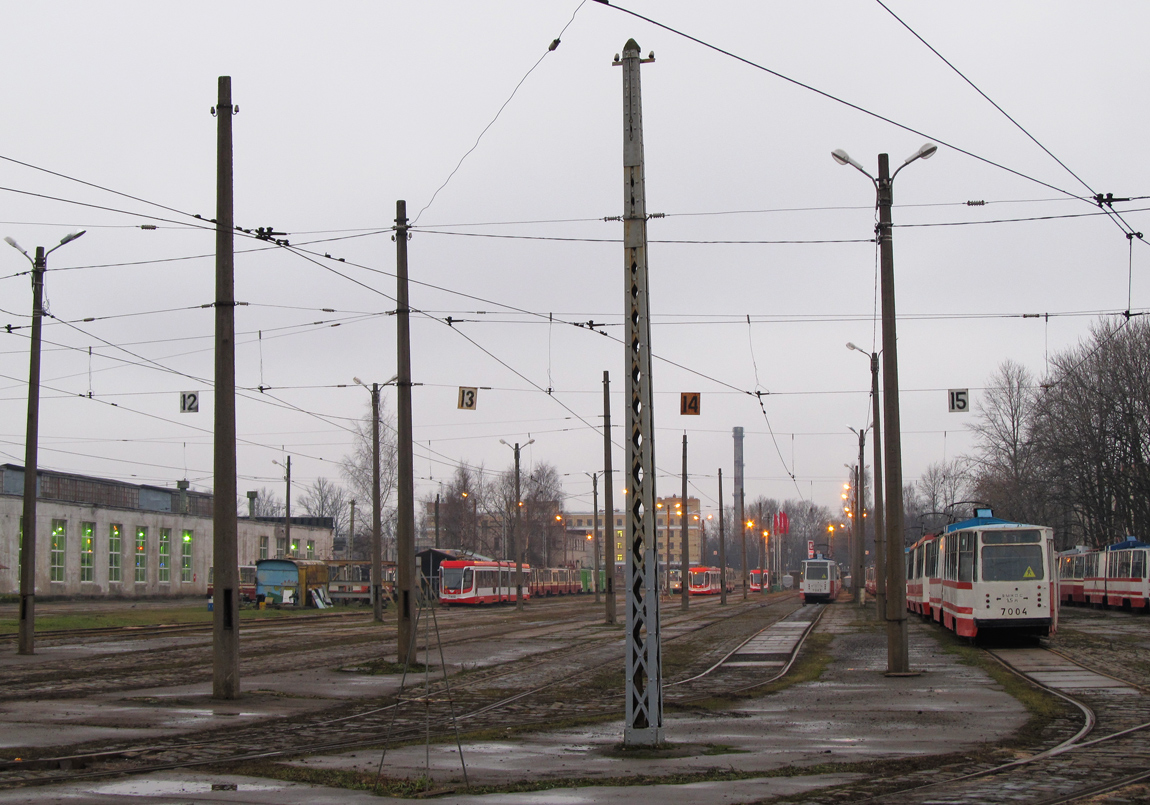 Санкт-Петербург — Трамвайный парк № 7 Санкт-Петербург — Трамвайный парк № 7