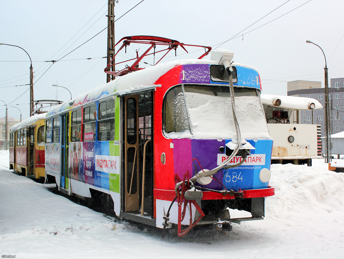 Екатеринбург, Tatra T3SU № 684