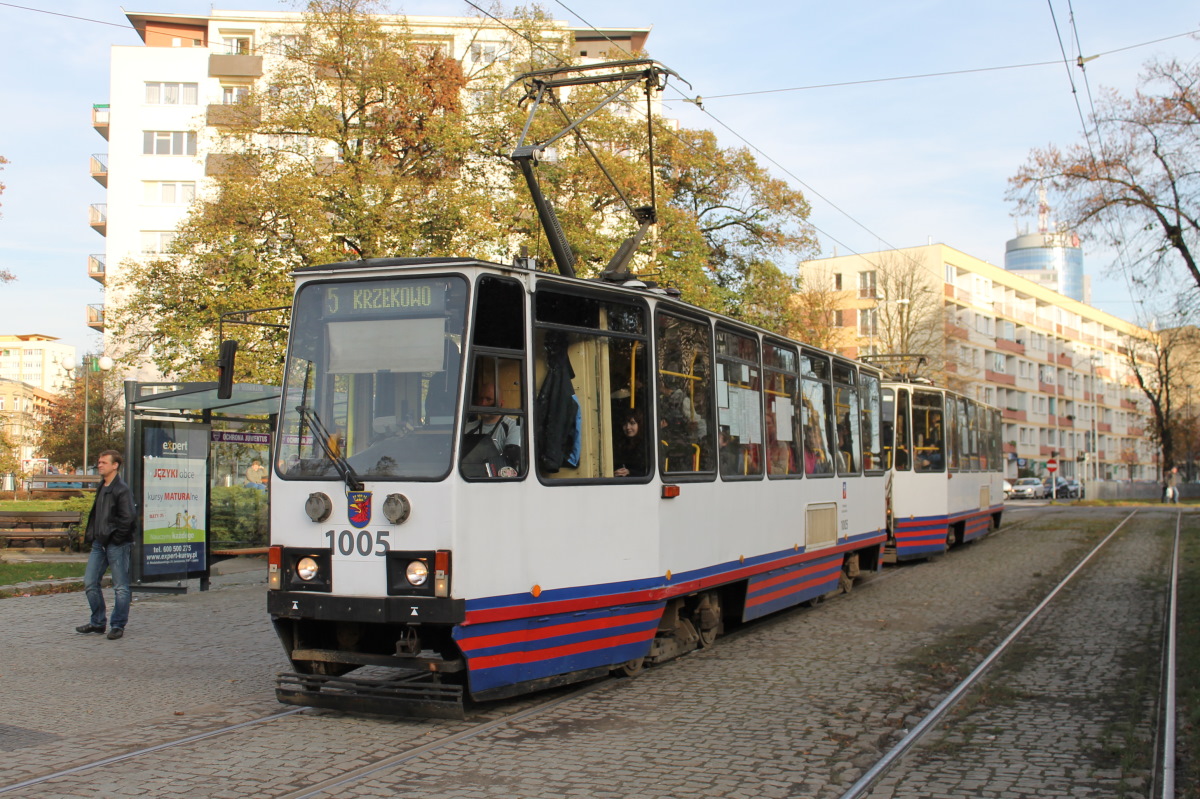 Щецин, Konstal 105Ng/S № 1005