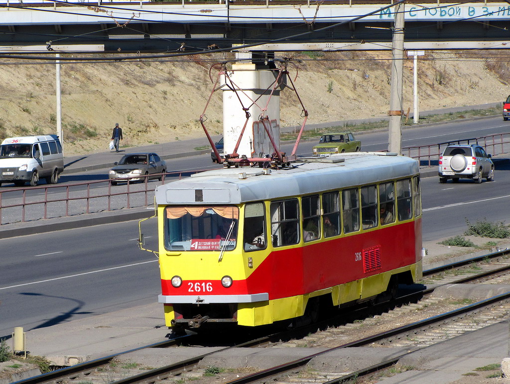 Volgograd, Tatra T3SU mod. VZSM № 2616