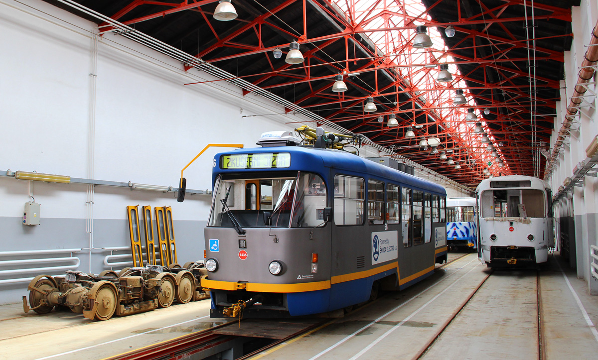 Либерец ― Яблонец-над-Нисой, Tatra T3R.SLF № 66; Либерец ― Яблонец-над-Нисой, Tatra T3M.04 № 63