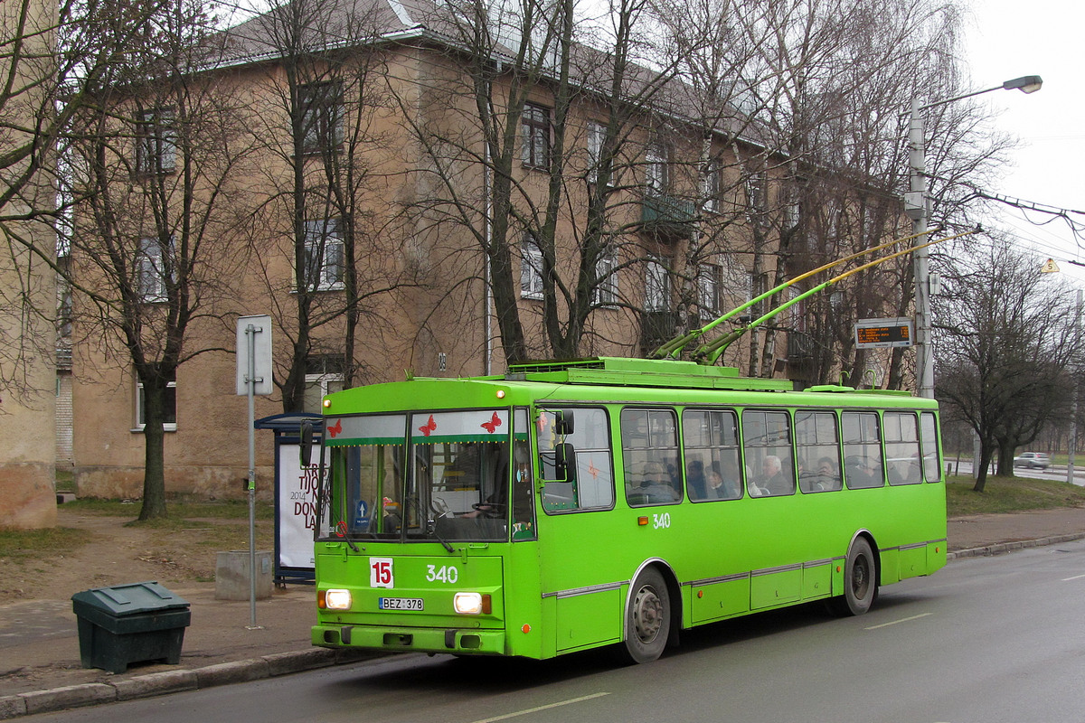 Каунас, Škoda 14Tr13/6 № 340