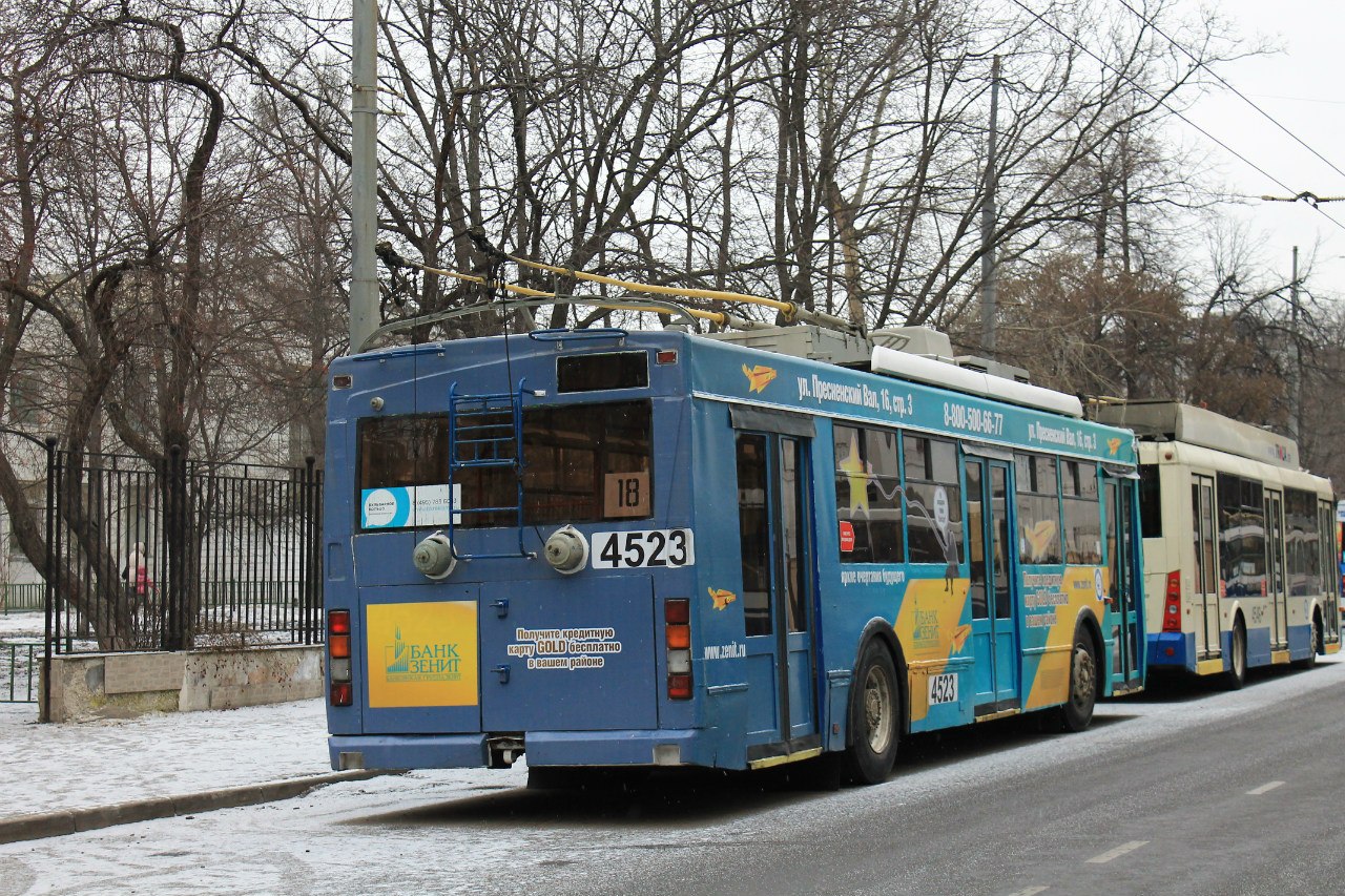 Москва, Тролза-5275.05 «Оптима» № 4523