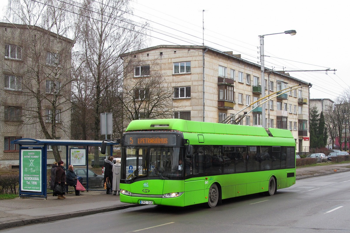 Каунас, Solaris Trollino III 12 AC № 041