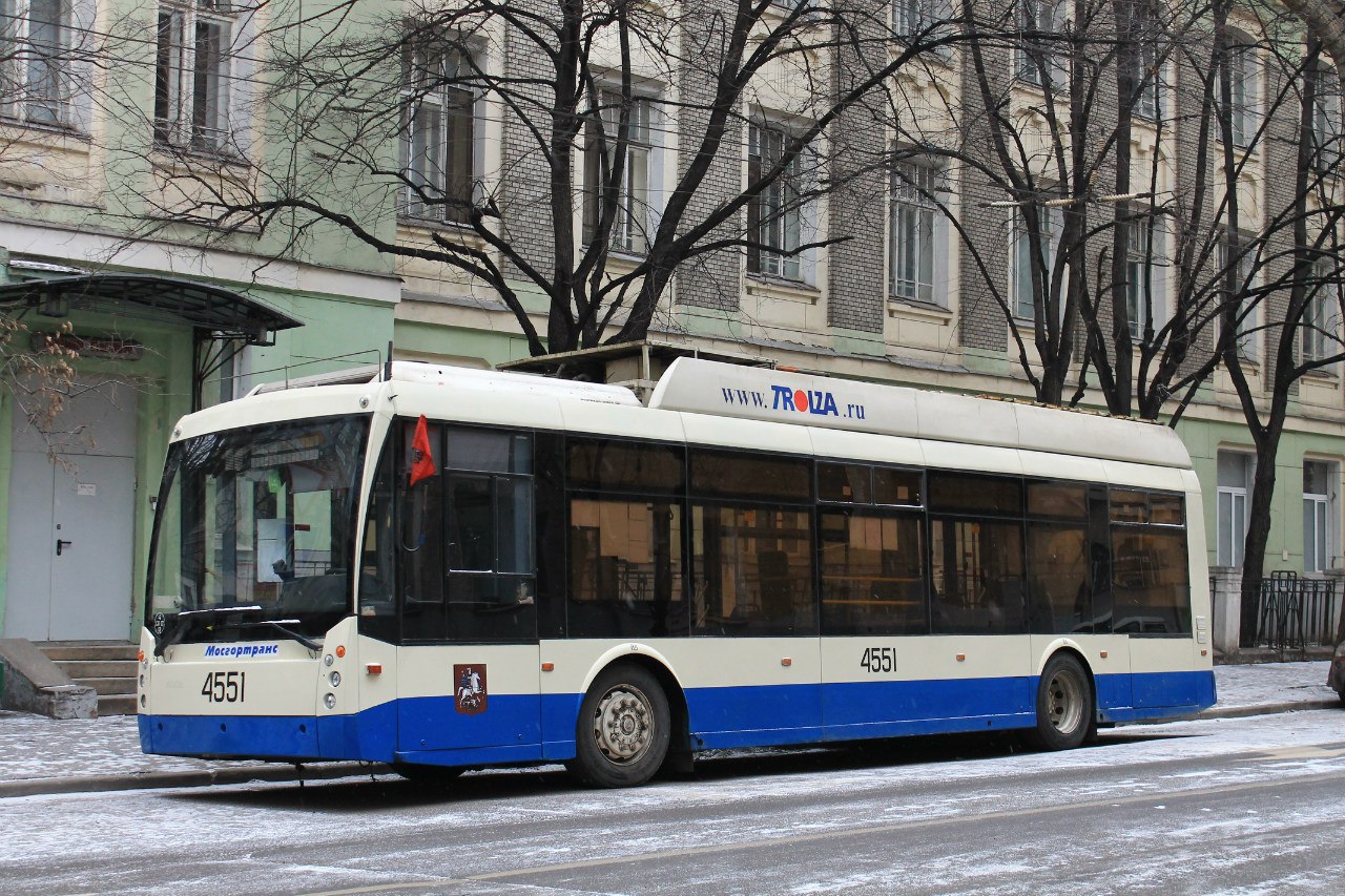 Москва, Тролза-5265.00 «Мегаполис» № 4551