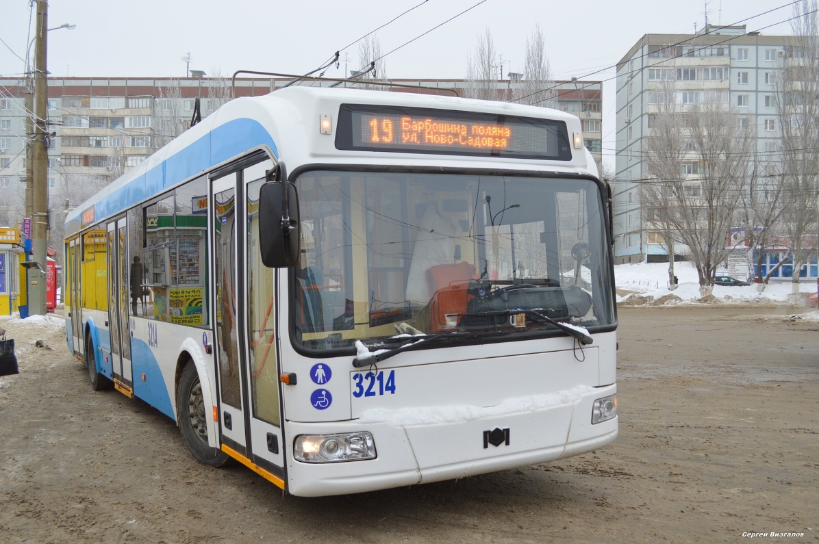 Самара, БКМ 321 № 3214; Самара — Конечные станции и кольца (троллейбус)