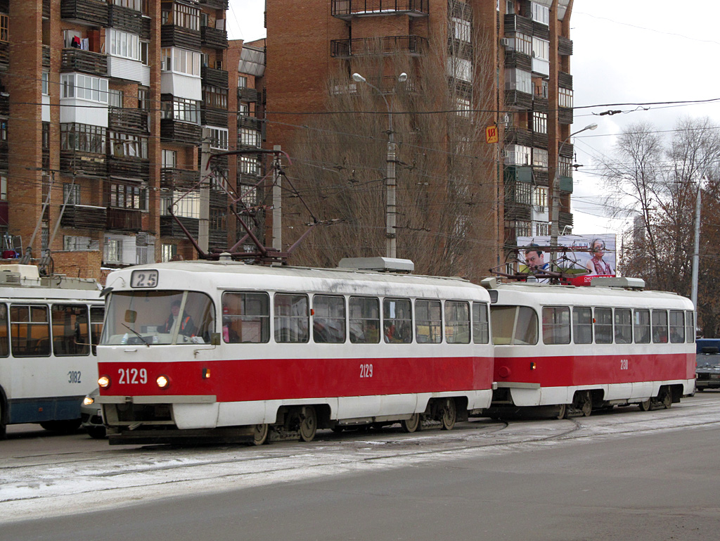 Самара, Tatra T3E № 2129