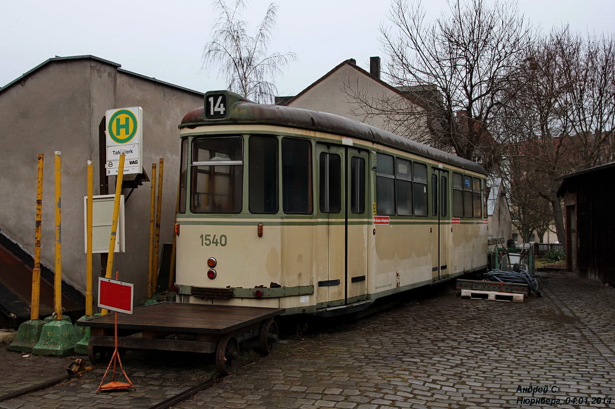 Нюрнберг, MAN B4 № 1540