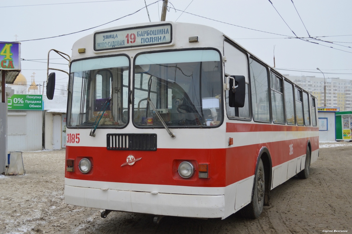 Самара, ЗиУ-682Г [Г00] № 3185; Самара — Конечные станции и кольца (троллейбус)