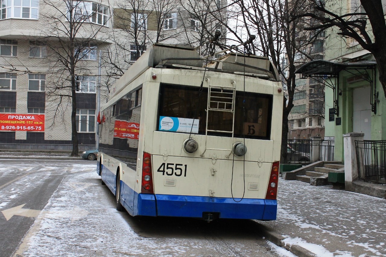 Москва, Тролза-5265.00 «Мегаполис» № 4551