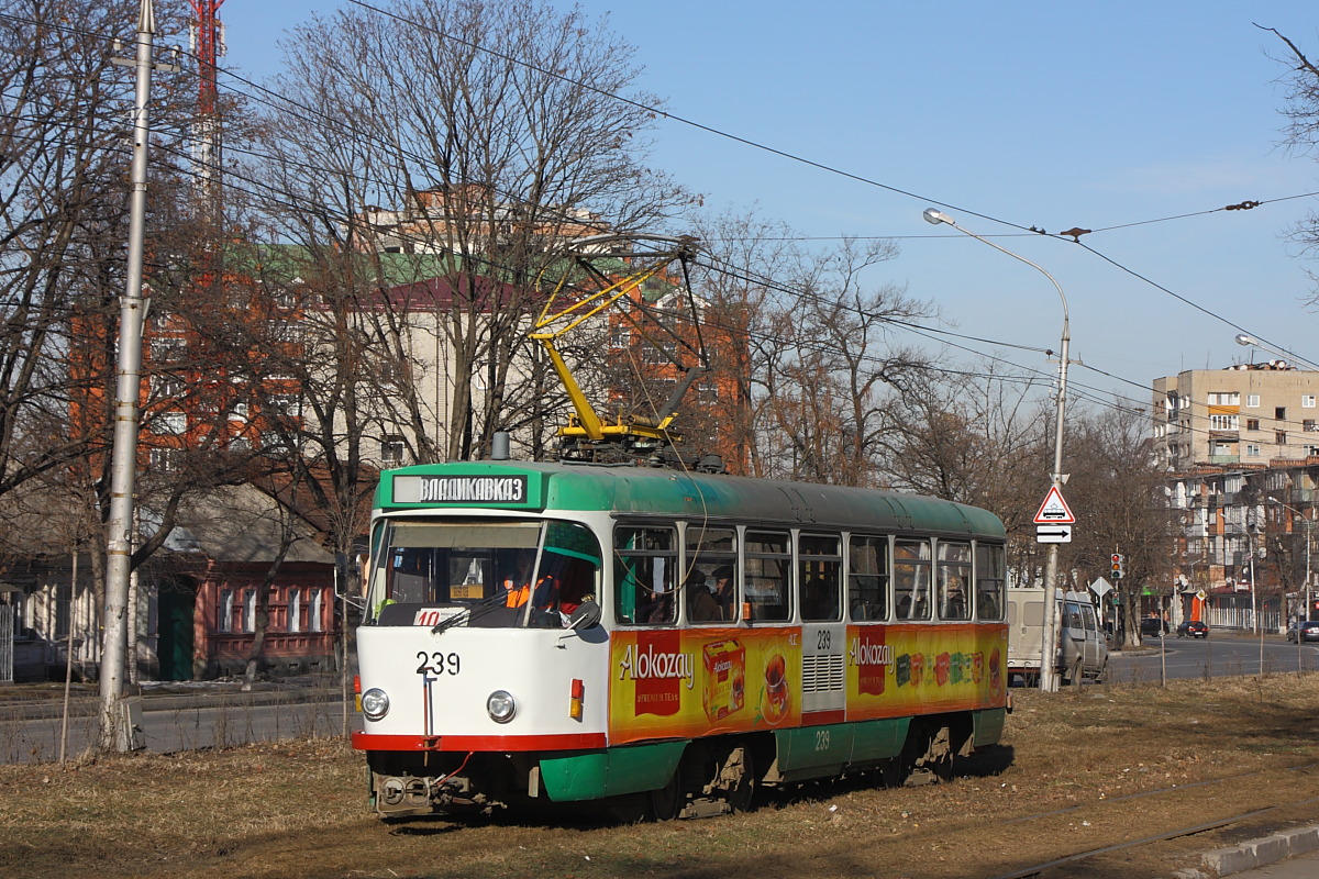 Владикавказ, Tatra T4DM № 239