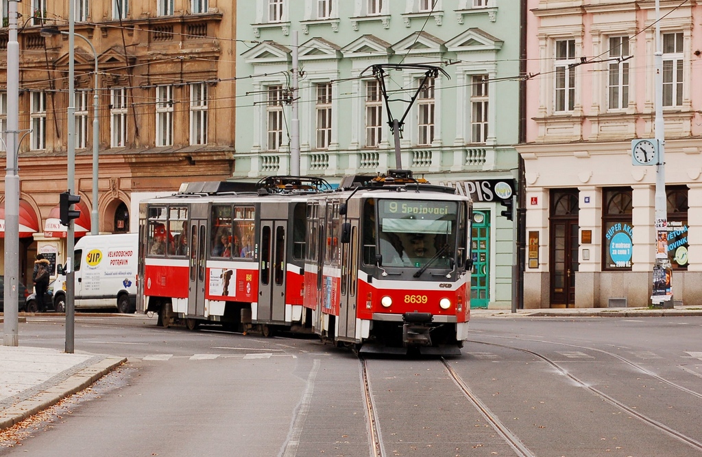 Prague, Tatra T6A5 Br. 8639