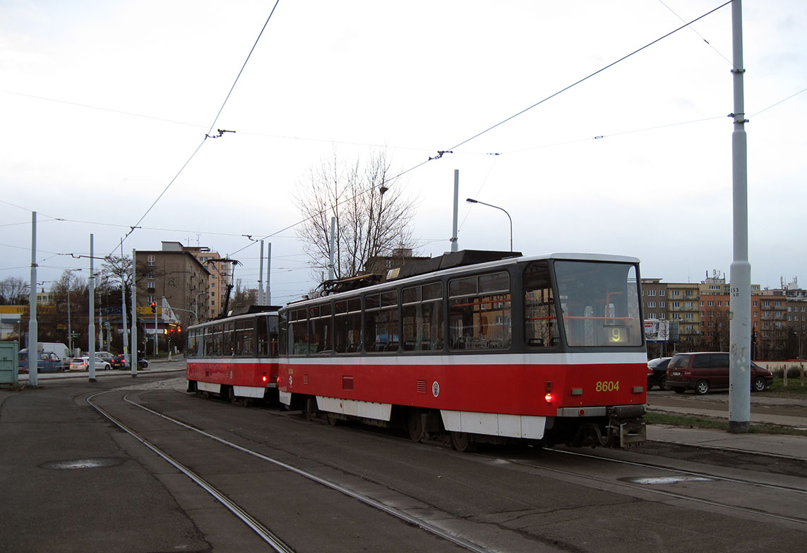 布拉格, Tatra T6A5 # 8604