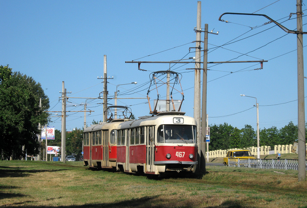 Харьков, Tatra T3SU № 467