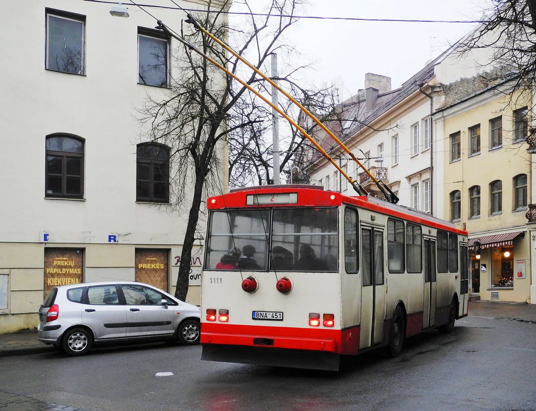 Вильнюс, Škoda 14Tr10/6 № 1111