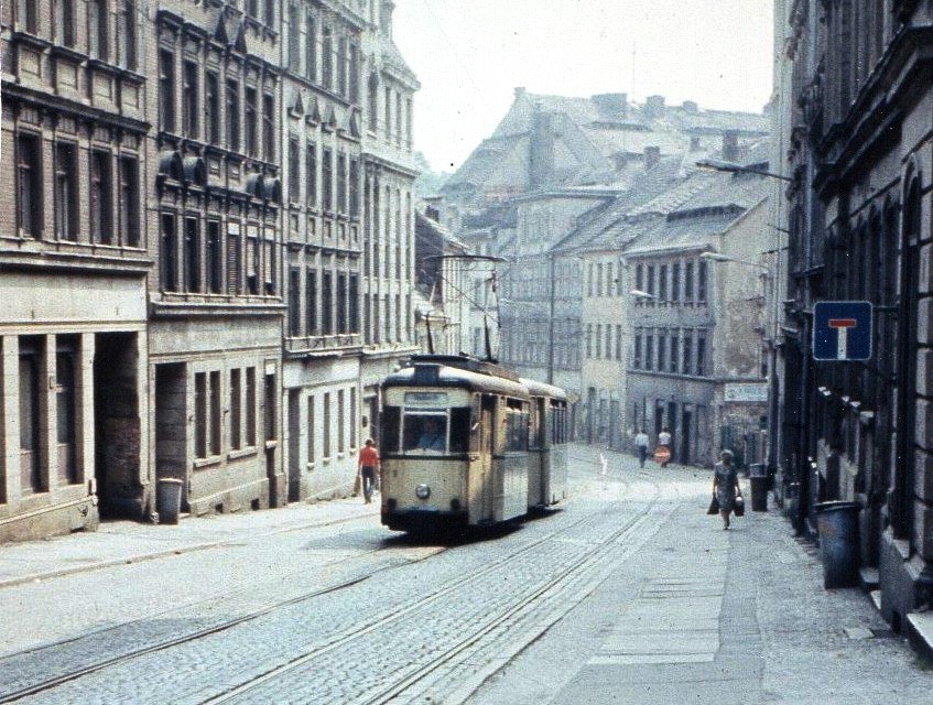 Görlitz, Gotha T59E # 9; Görlitz — Former track to Rauschwalde • Ehemalige Strecke nach Rauschwalde; Görlitz — Old photos • Alte Fotos