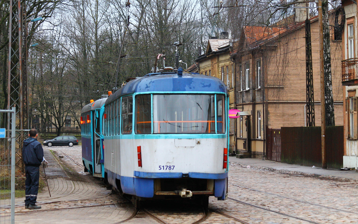 Рига, Tatra T3A № 51787