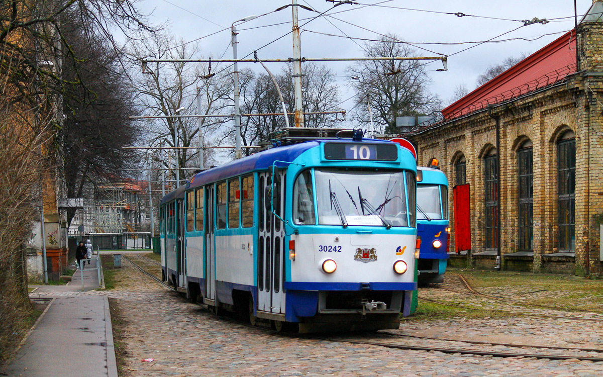 Рига, Tatra T3A № 30242