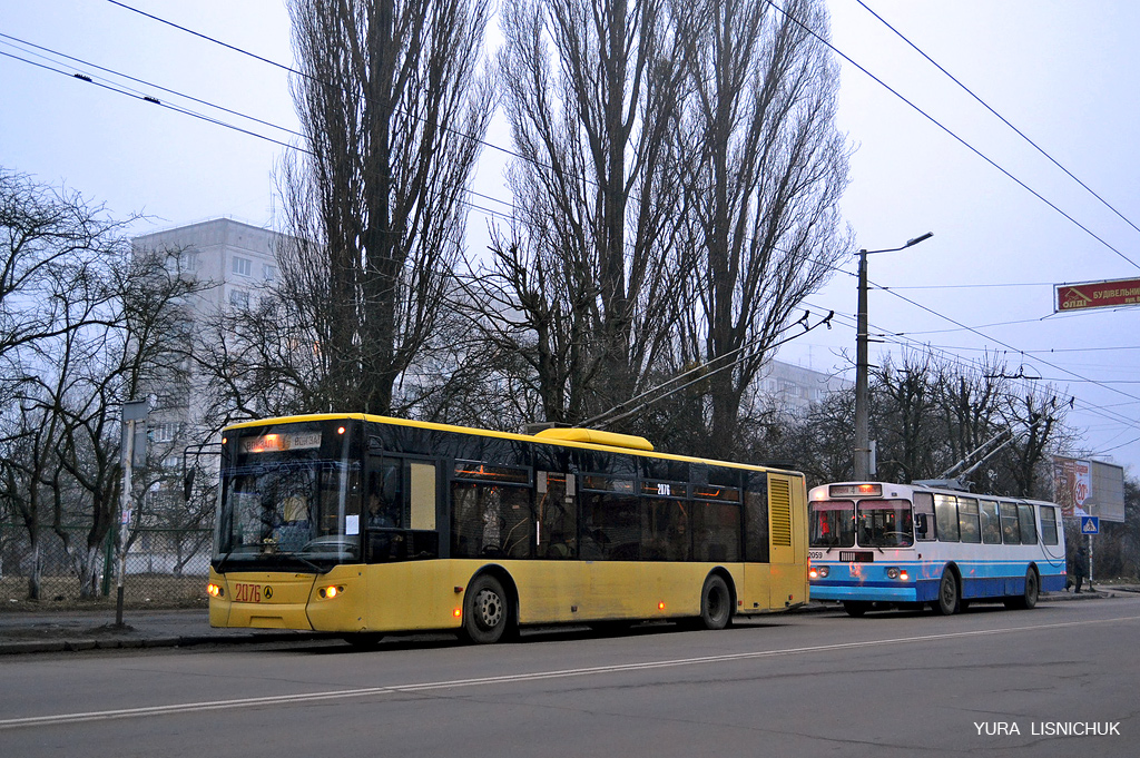 Житомир, ЛАЗ E183D1 № 2076