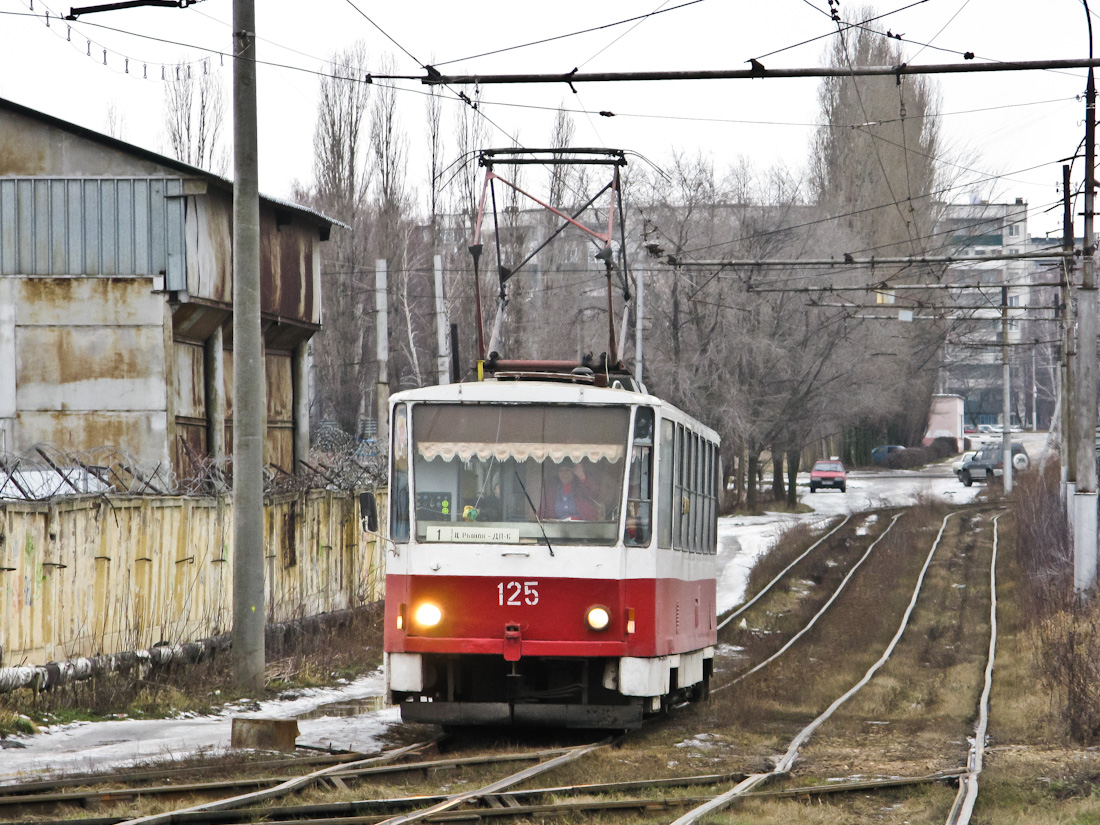Липецк, Tatra T6B5SU № 125