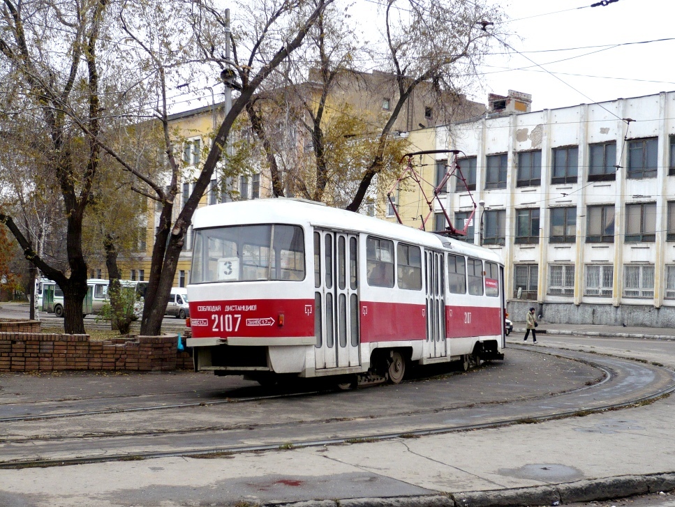 Samara, Tatra T3SU № 2107; Samara — Terminus stations and loops (tramway)