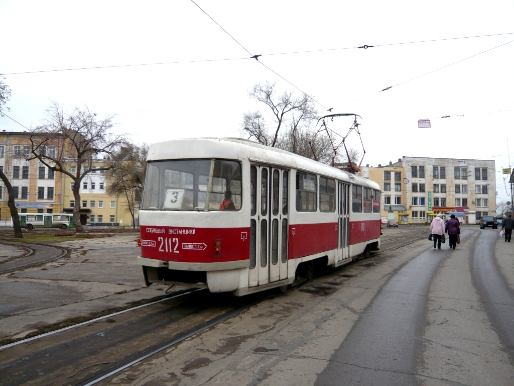 Самара, Tatra T3SU № 2112; Самара — Конечные станции и кольца (трамвай)
