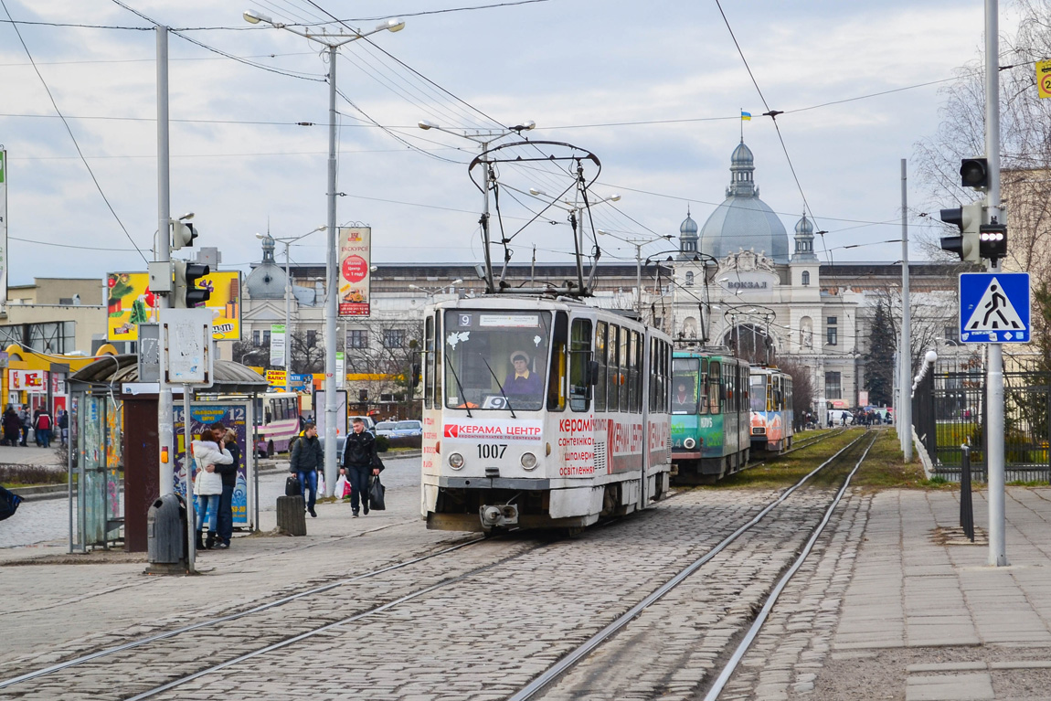 Львов, Tatra KT4SU № 1007