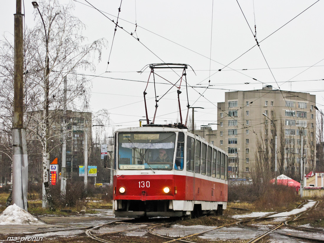 Липецк, Tatra T6B5SU № 130