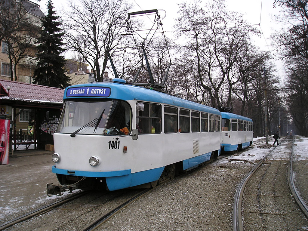 Днепр, Tatra T3DC1 № 1401
