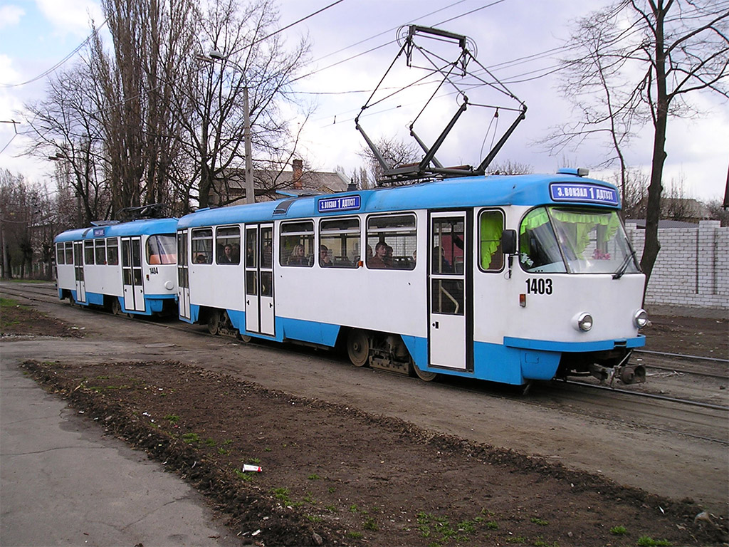 Днепр, Tatra T3DC1 № 1403